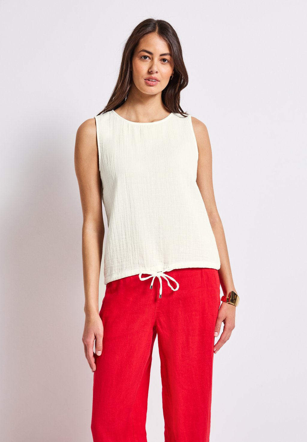 

Топ Blouse Street One, кремовый