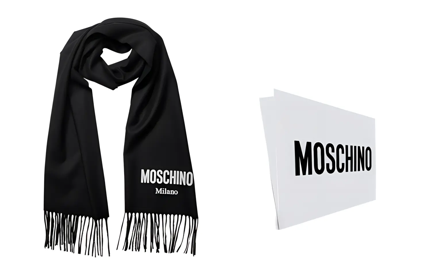 

MOSCHINO Вязаный шарф унисекс
