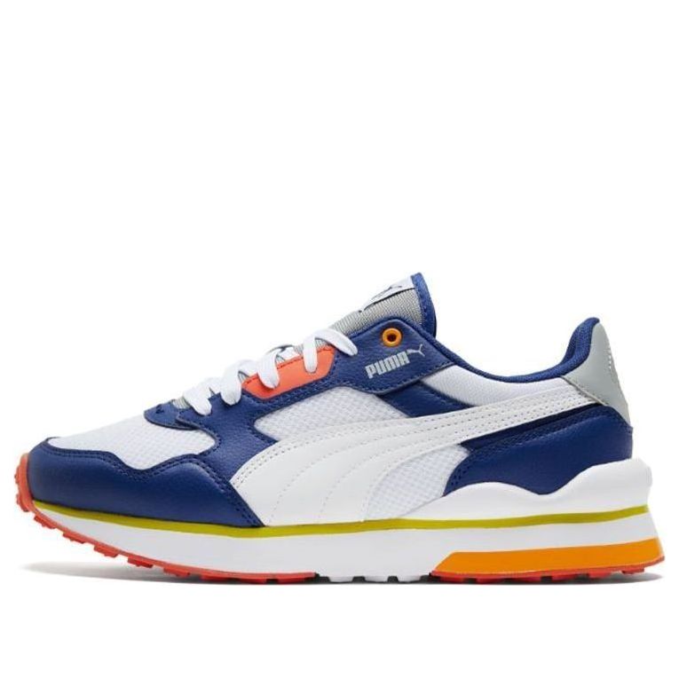 

Спортивные кроссовки PUMA R78 FUTR 'White Elektro Blue', серый