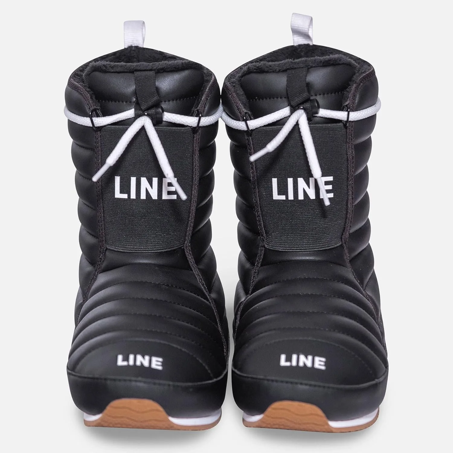Ботинки LINE унисекс для взрослых Bootie 2.0 | Теплые, водонепроницаемые зимние ботинки для катания на лыжах с литой стальной основой из пеноматериала и системой шнуровки, черный — фото 2