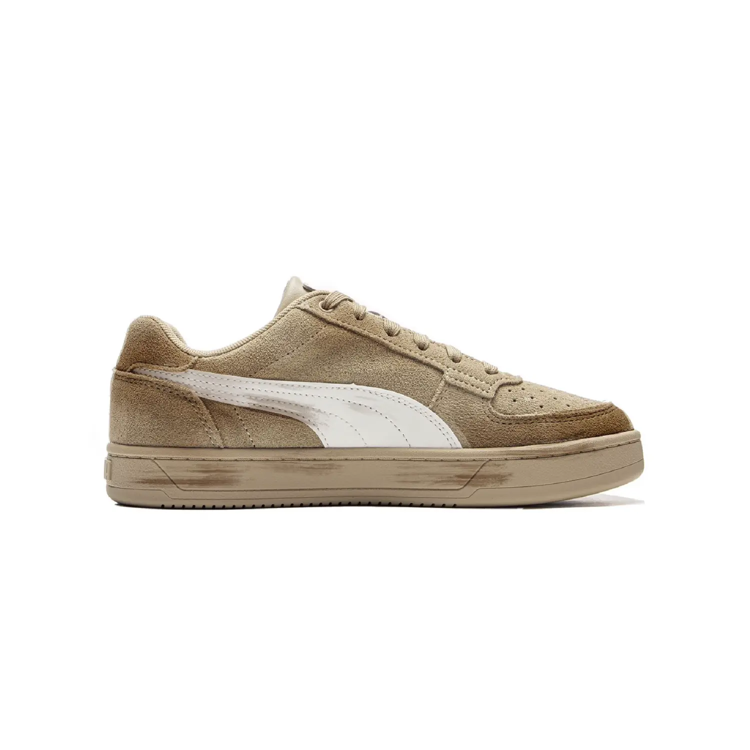 Puma Износостойкие низкие скейтбордные кроссовки Caven 20, унисекс, светло-коричневый — фото 4