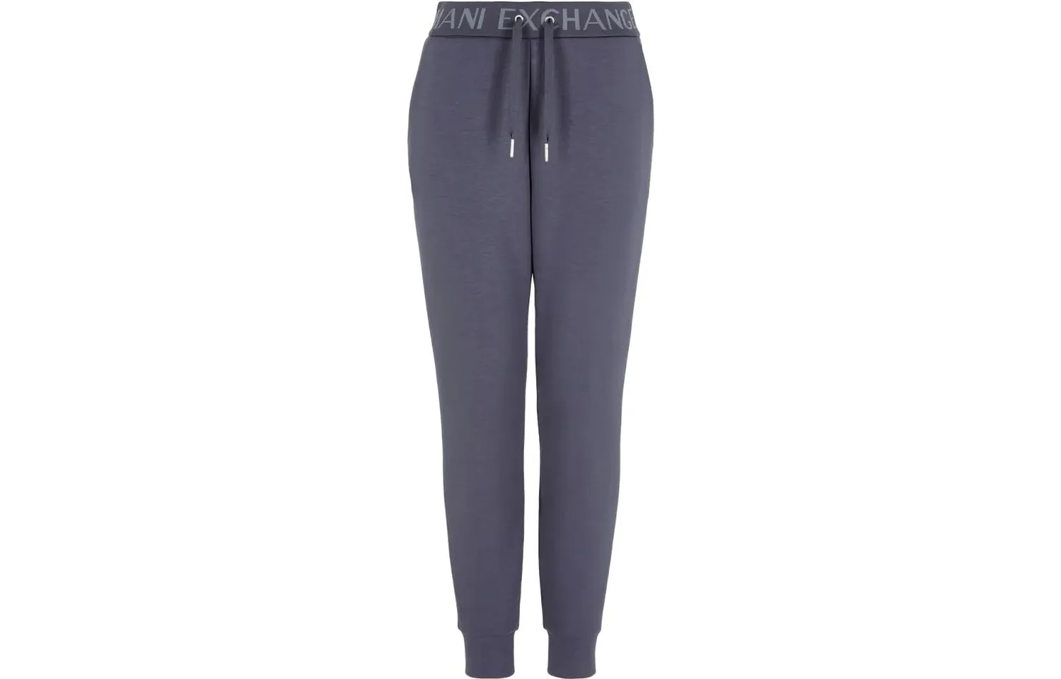 EMPORIO ARMANI Повседневные брюки Women's Blue Moderate Tapered — фото 3