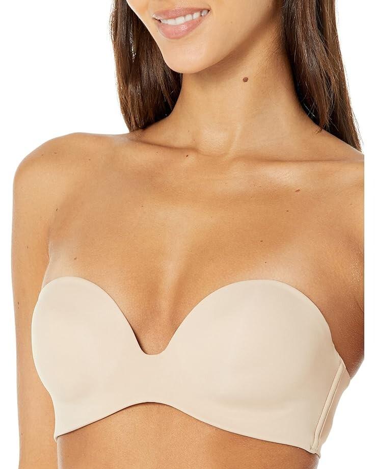 

Бюстгальтер Simone Perele Essentiel Multiway Strapless Plunge w/ Push-Up Bra, цвет Peau Rose