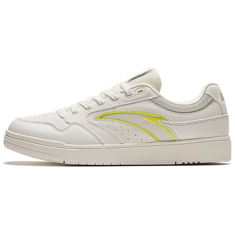 

Кроссовки ANTA Skateboarding Shoes Women's Low-top White/Volt/Light Lemon Twist/Black, белый/черный