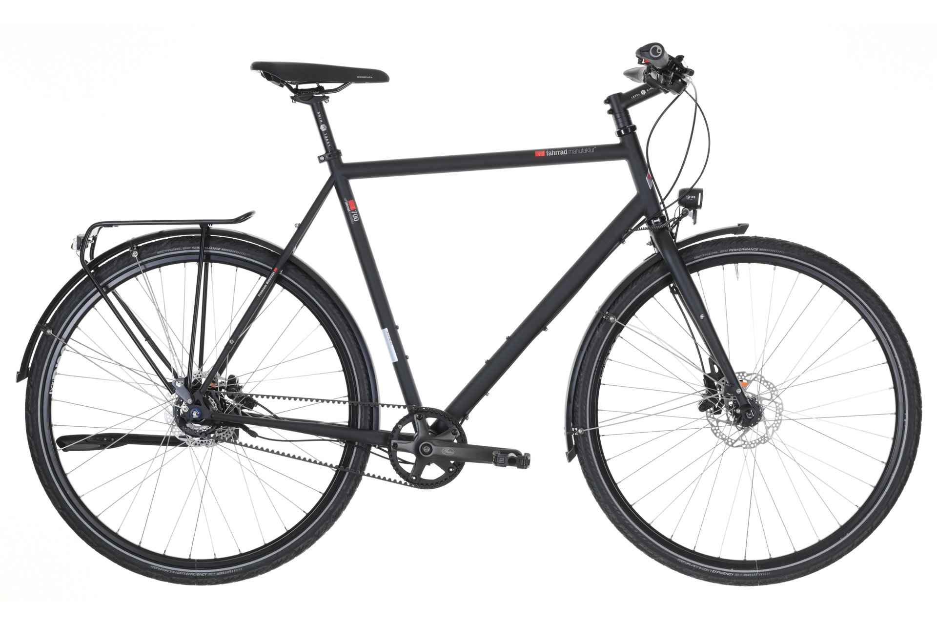 

Городской велосипед Vsf Fahrradmanufaktur T-700 alfine - 28 дюймов - diamant - 2026, schwarz | ebony matt