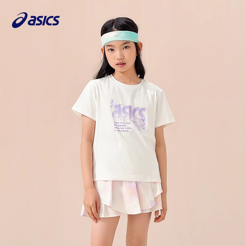 ASICS Футболка Urban Light Trend 0003 Ecru для детей 3-7 лет — фото 3