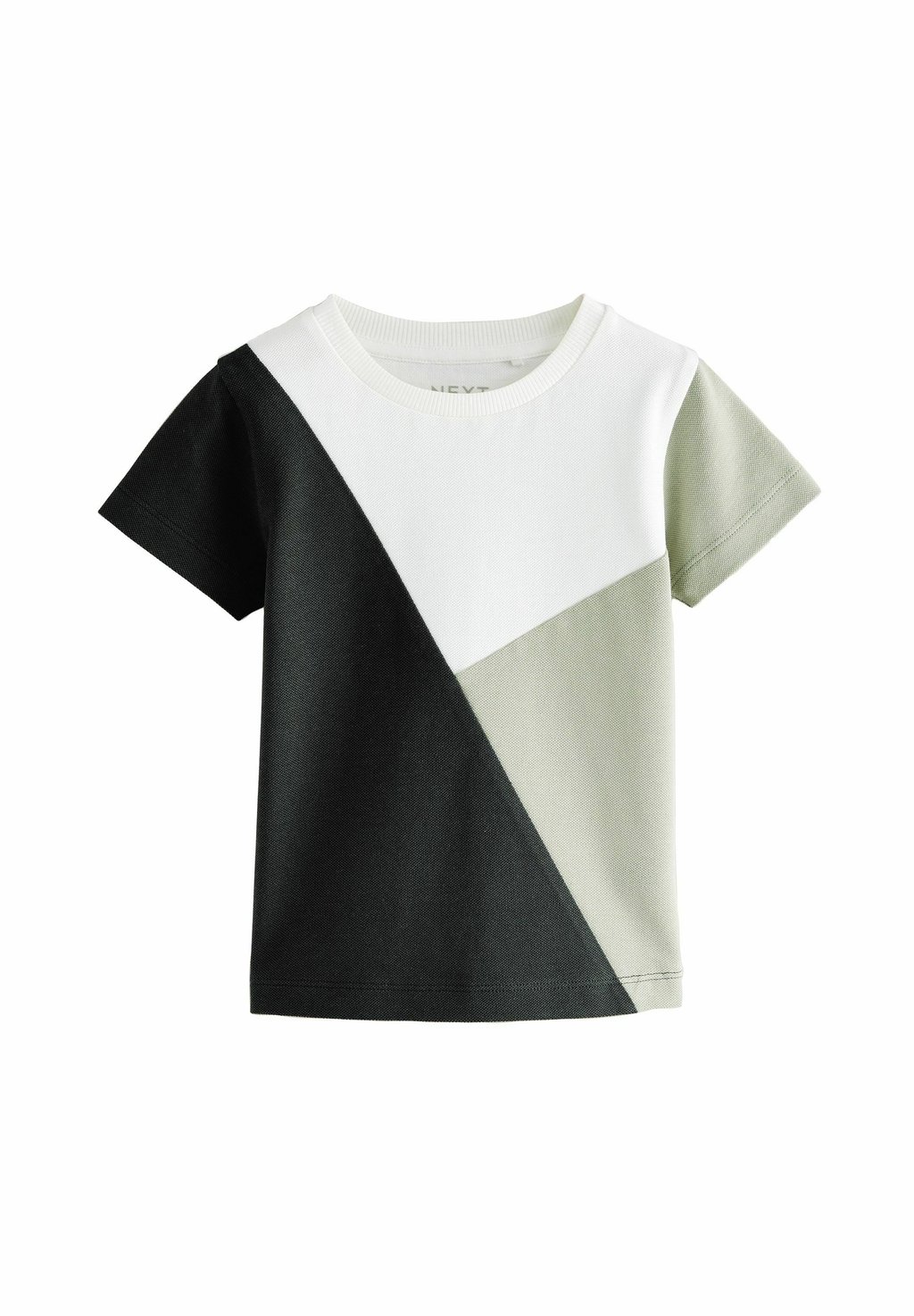 

Футболка с принтом SHORT SLEEVE COLOURBLOCK REGULAR FIT Next, черный