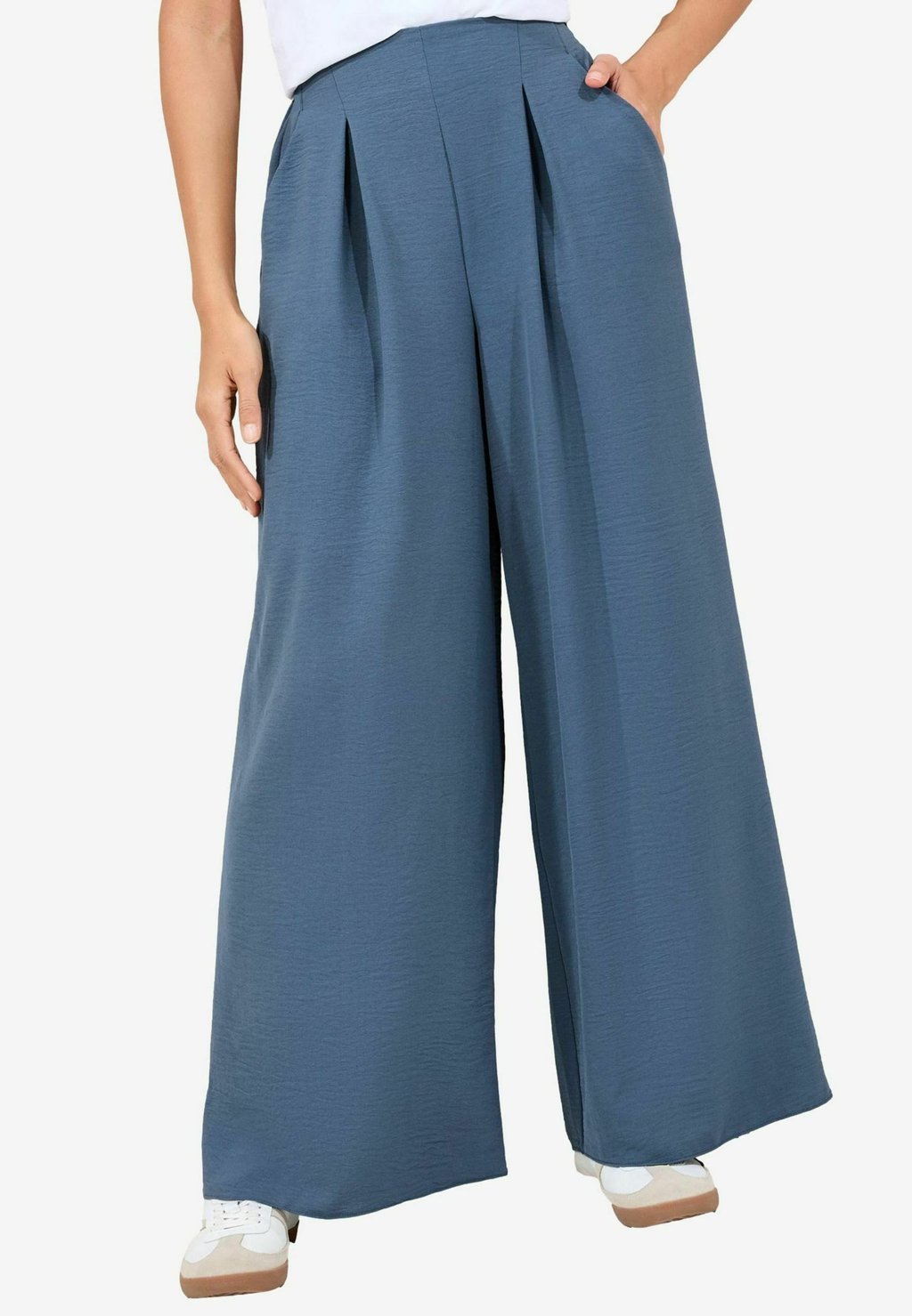 

Брюки HIGH WAISTED WIDE LEG Lipsy, синий