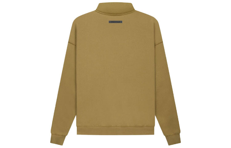 Осень/Зима 21 Толстовка унисекс янтарного цвета Fear Of God Essentials, цвет Amber — фото 2