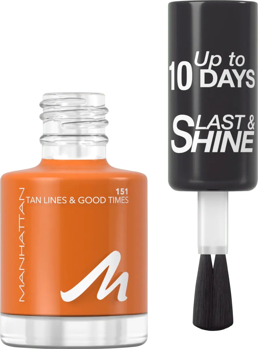 

Нагеллак Последний Shine 151 Tan Lines Хорошие времена 8 мл MANHATTAN Cosmetics