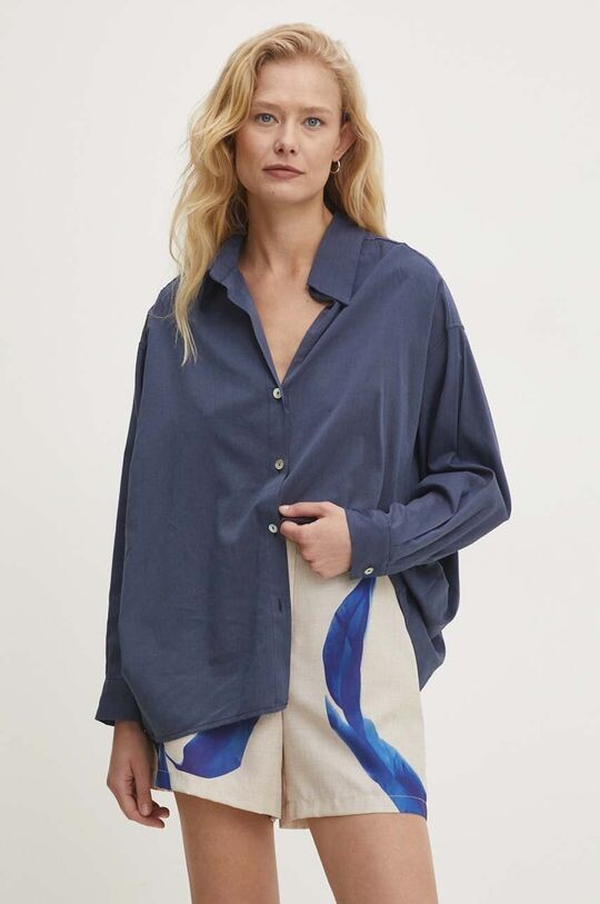 

Рубашка Answear Lab, темно-синий