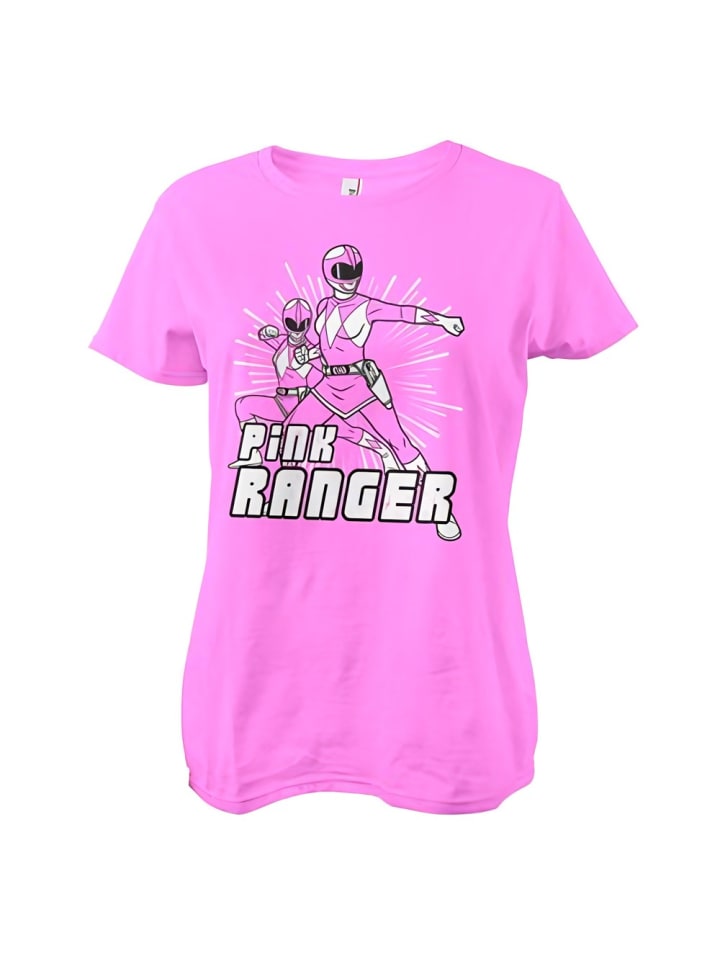 

Футболка Pink Ranger Girly Tee розового цвета Power Rangers, Розовый, Футболка Pink Ranger Girly Tee розового цвета Power Rangers