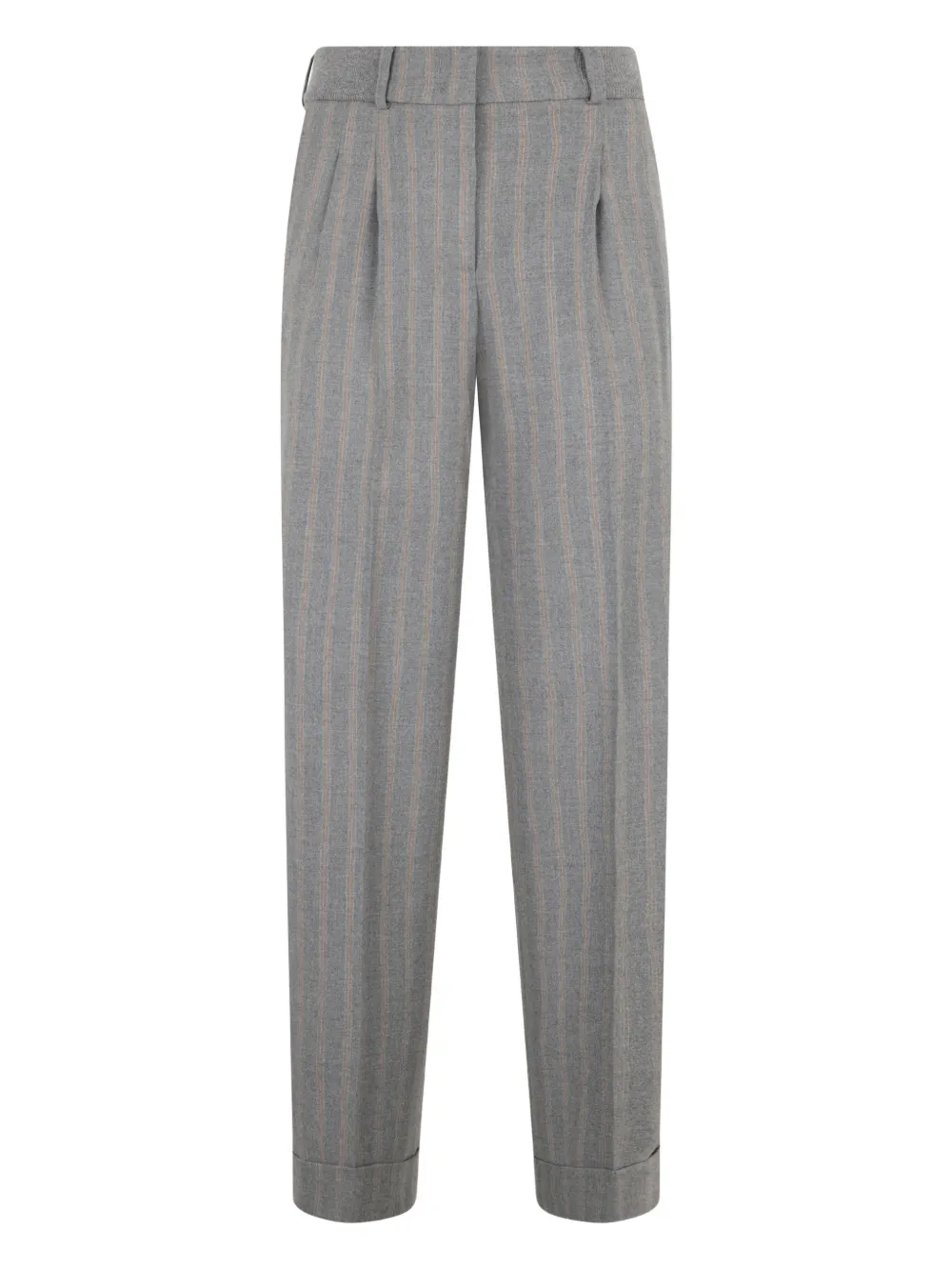 

Брюки в полоску Peserico, серый