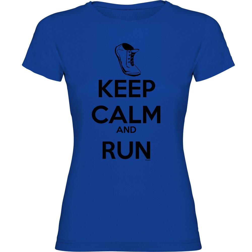 

Футболка Kruskis Keep Calm And Run, синий
