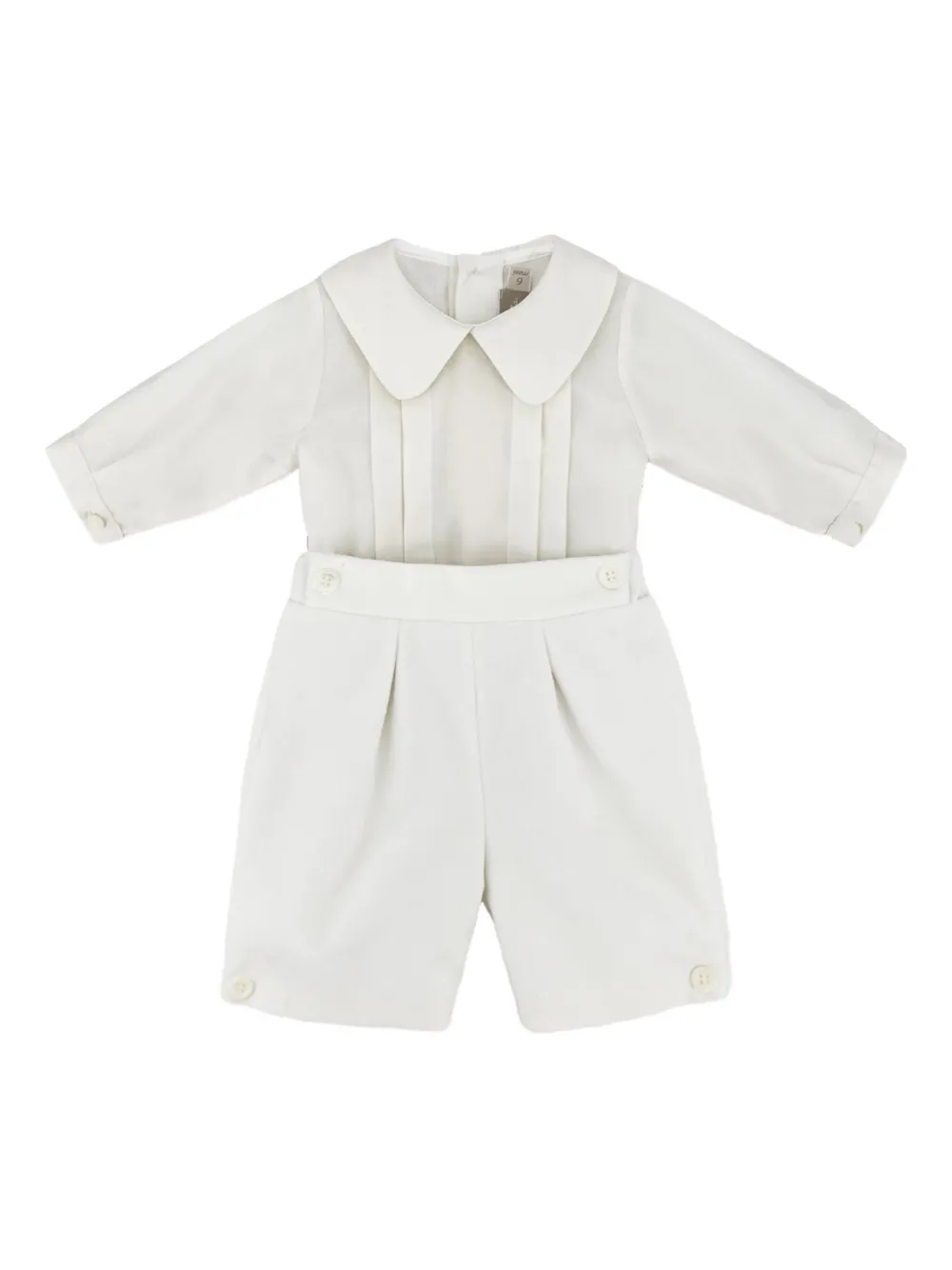 

Комплект боди с воротником La Stupenderia, белый