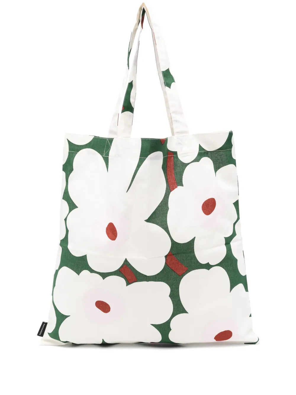 

Сумка-тоут с узором Unikko Marimekko, зеленый