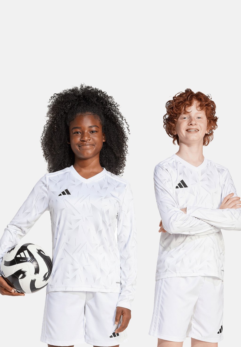 

Футболка с длинным рукавом FUSSBALL Adidas Performance, белый