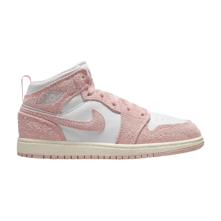 

Кроссовки Air Jordan 1 Mid SE PS, розовый