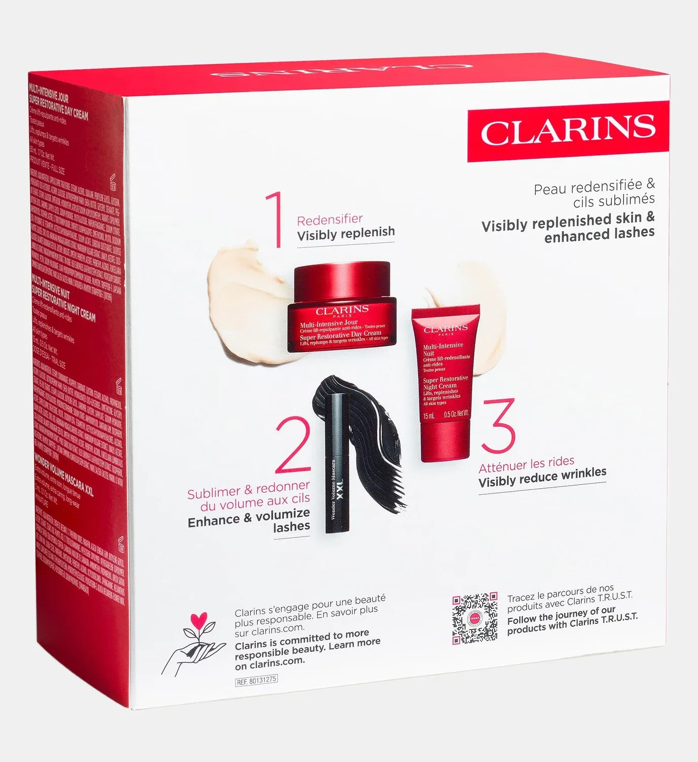 Набор Clarins, красный — фото 4