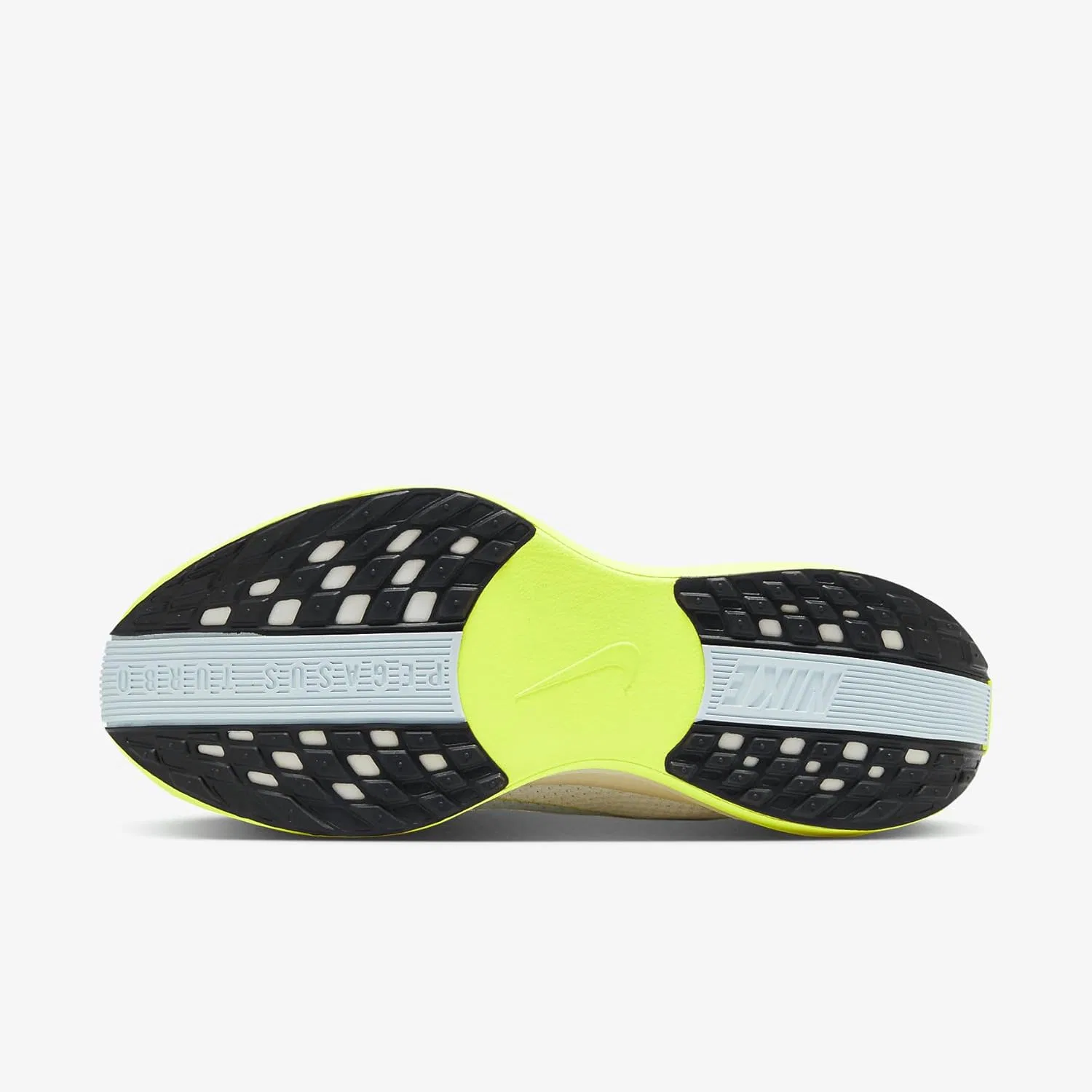 Мужские беговые кроссовки Nike Pegasus Plus FQ7262 для бега по шоссе, Sail Pale Ivory Volt Black — фото 2