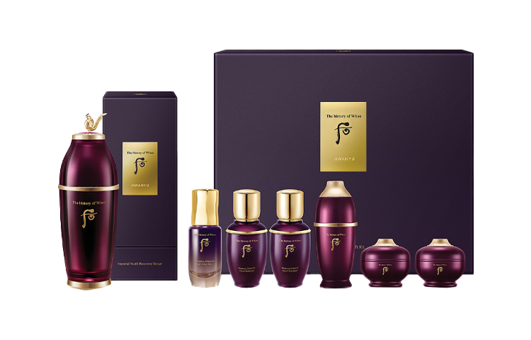 Подарочный набор антивозрастной косметики The History of Whoo Hwanyu Imperial Youth, 7 средств — фото 2