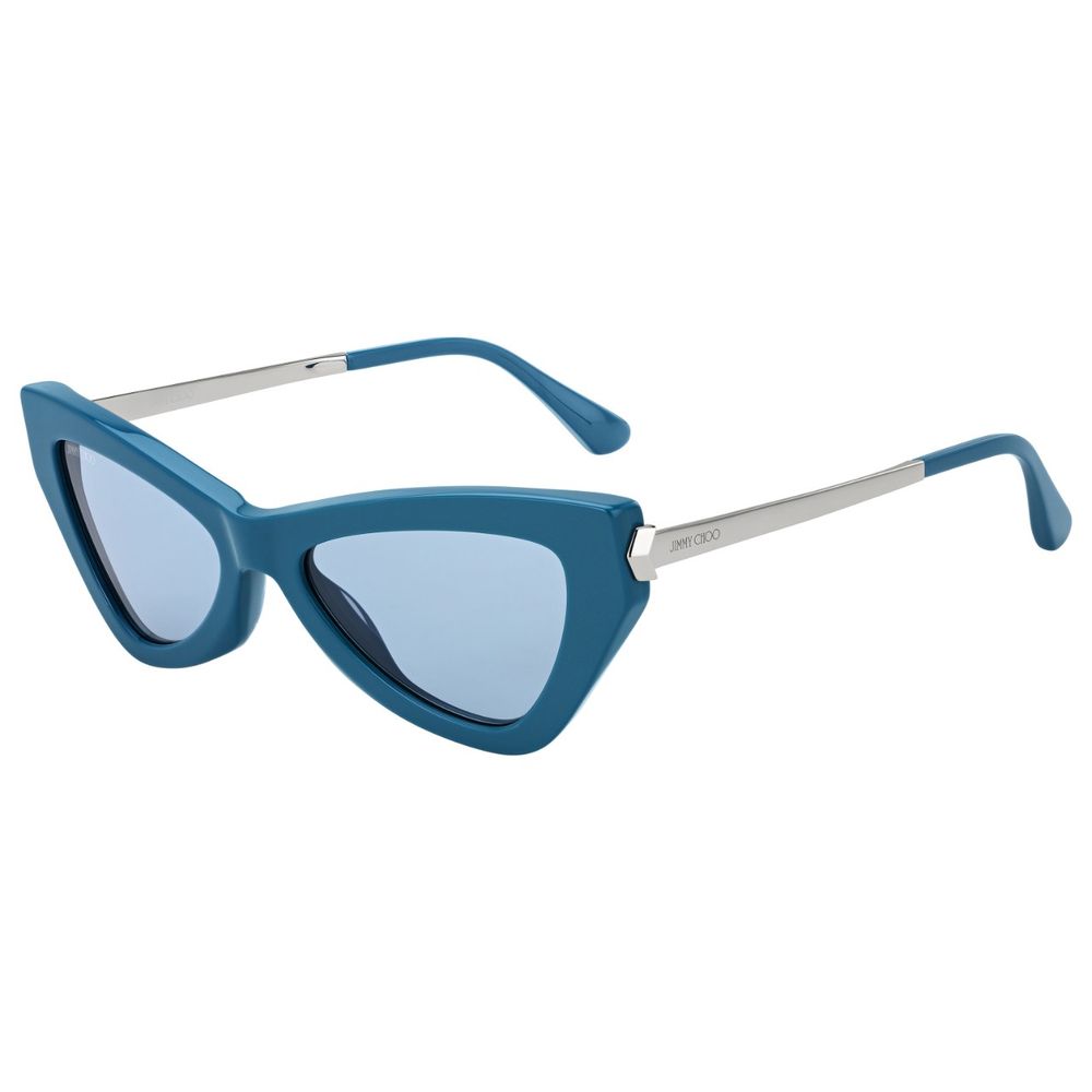 

Синие пластиковые солнцезащитные очки Jimmy Choo Eyewear