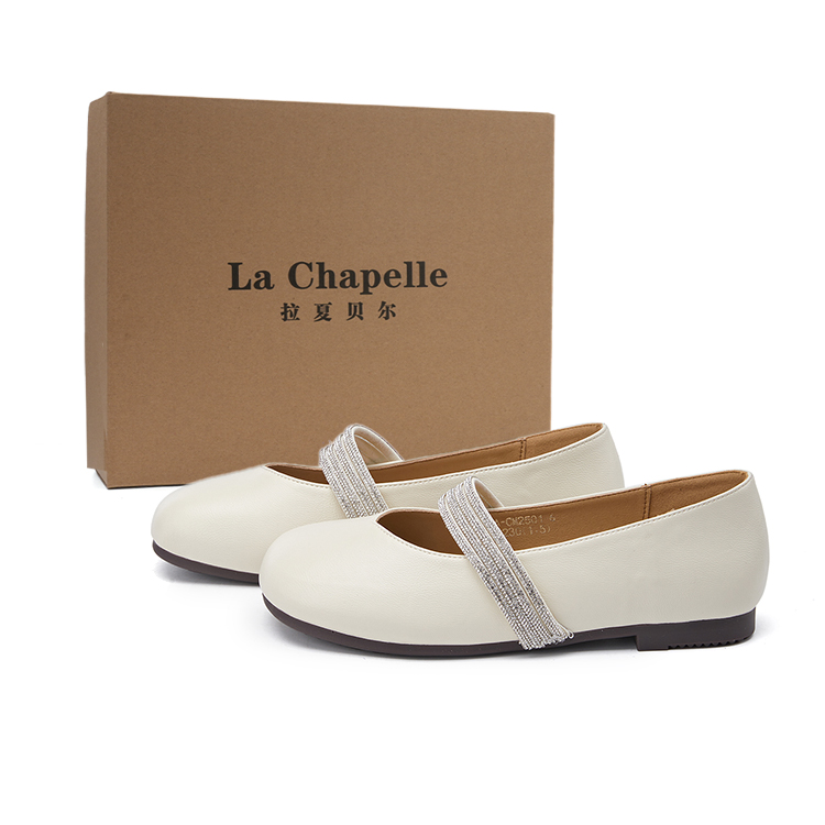 La Chapelle Мэри Джейн туфли 1,5 см женские бежевые, цвет Beige