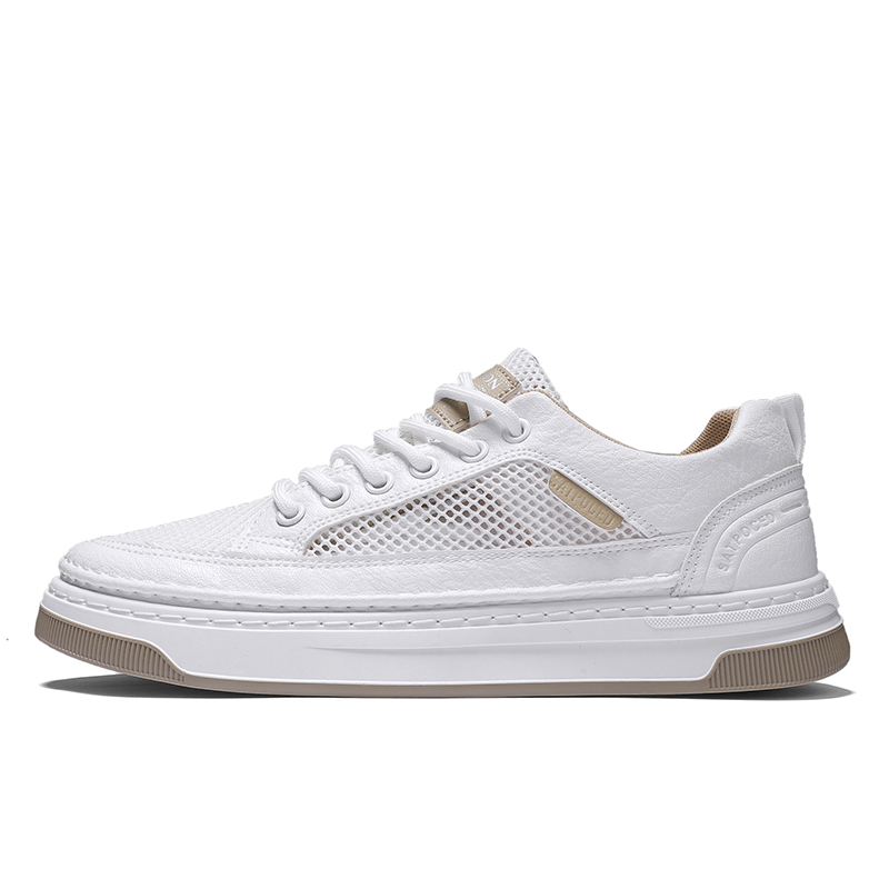 

Sportful Мужские низкие кеды бежевые, цвет White Khaki
