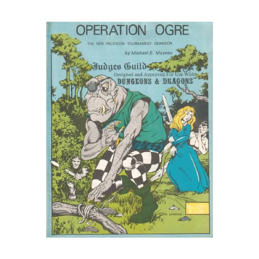 

Модуль Operation Ogre (2nd Printing), Dungeons & Dragons Fantasy Modules (N - S) (Judges Guild)