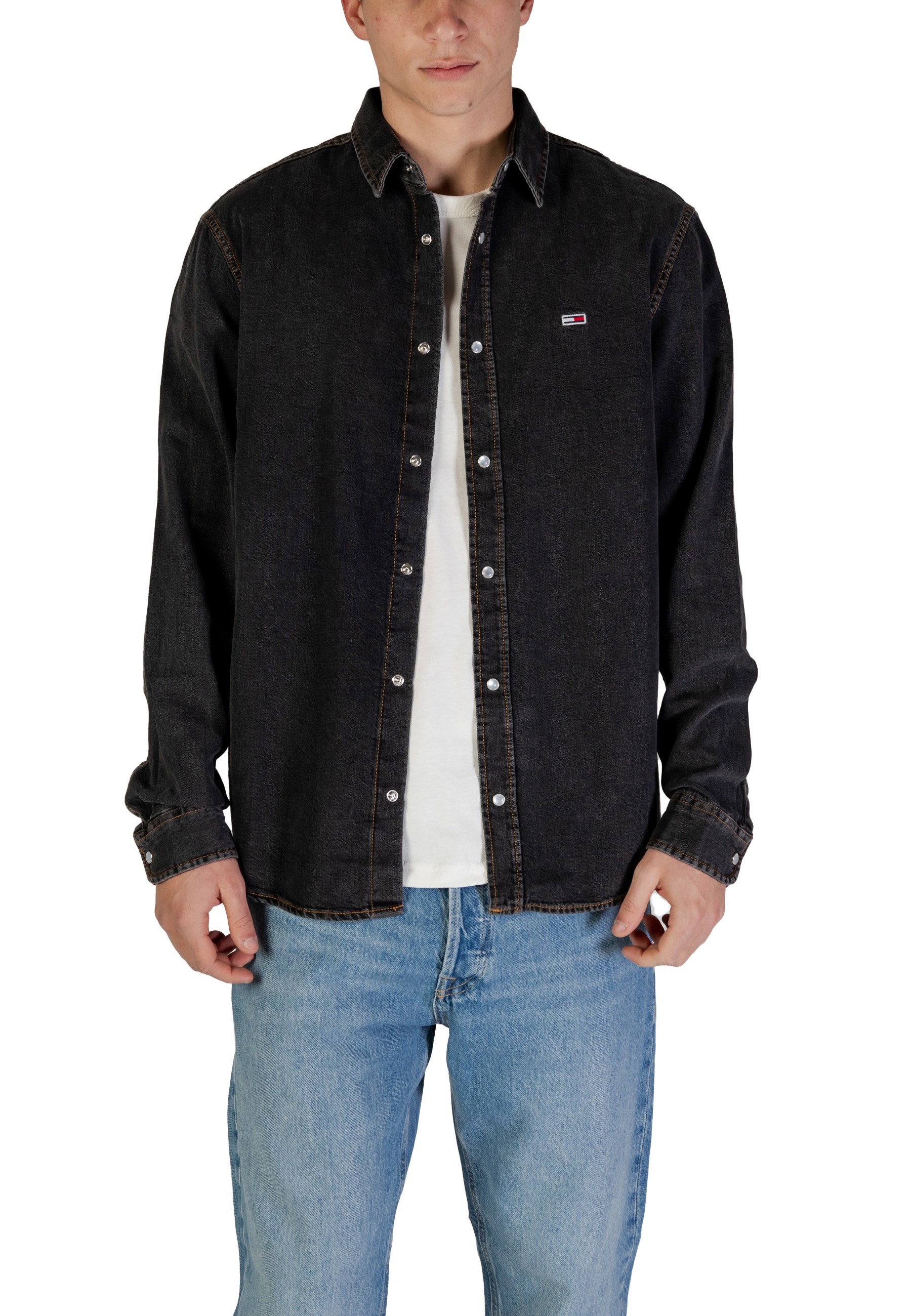 

Рубашка Tommy Jeans, черный