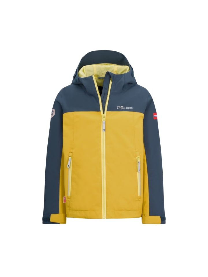 

Функциональная куртка Telemark темно-синего цвета Trollkids