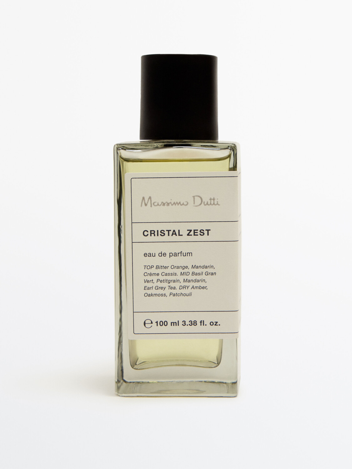 

Cristal Zest парфюмированная вода Massimo Dutti, 100 мл, серый