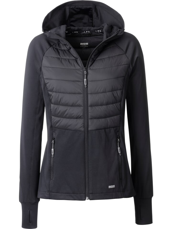 

Спортивная куртка DEPROC Active Strickfleecejacke ELMCOURT III, черный