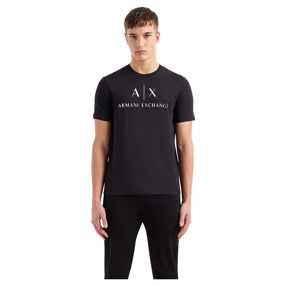 

Футболка с коротким рукавом Armani Exchange 8NZTCJ, черный