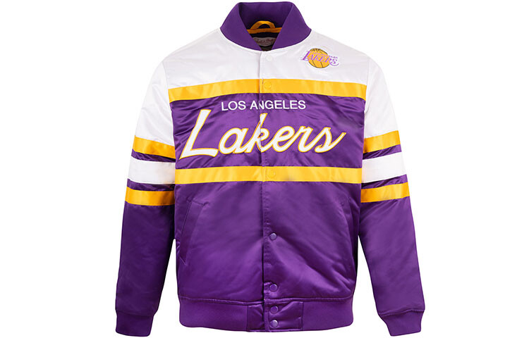 

Куртка унисекс фиолетовый Mitchell Ness