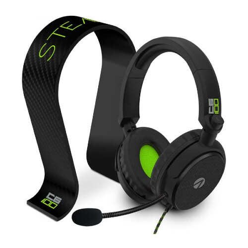 

Stealth C6-100 Stereo Gaming Headset & Stand – Green