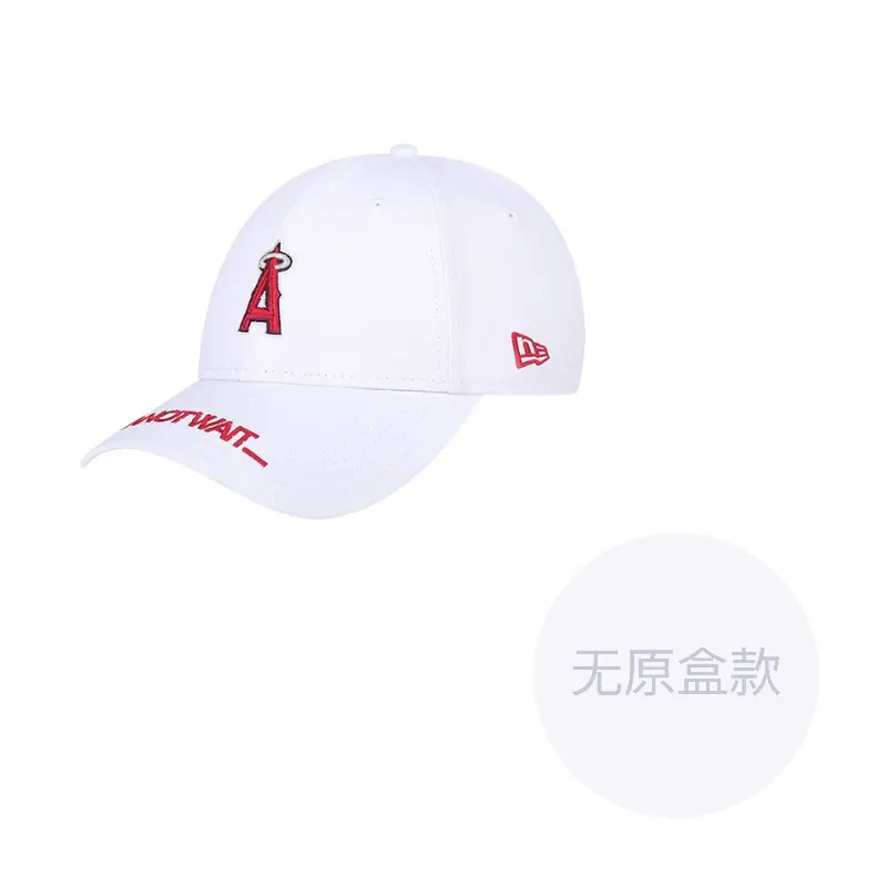 

New Era Бейсболка с вышитым логотипом, White-12589263