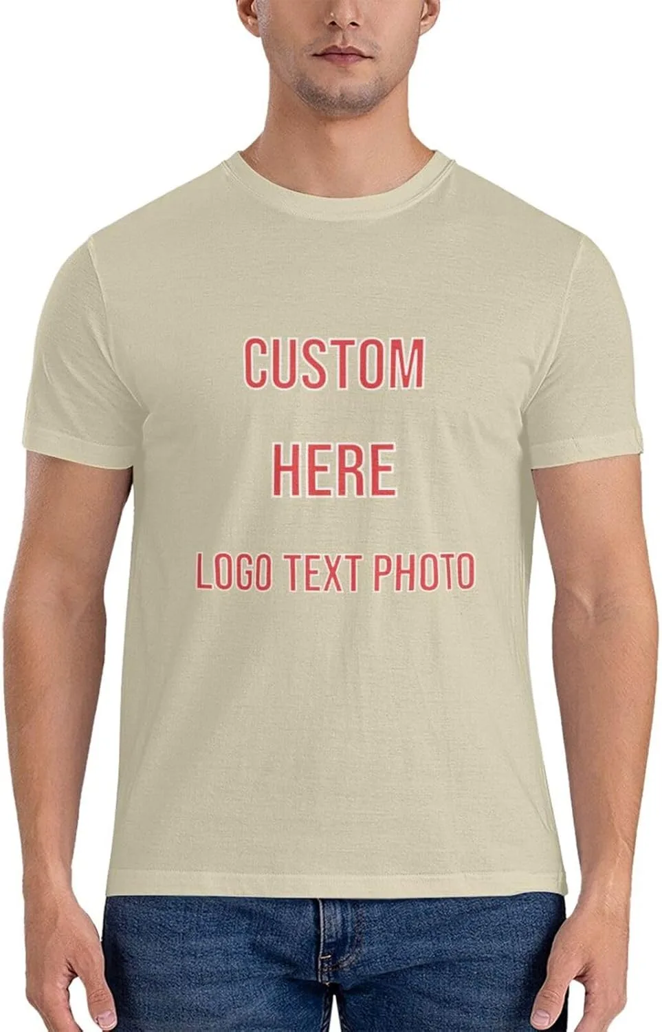 

Футболка Custom с принтом для мужчин