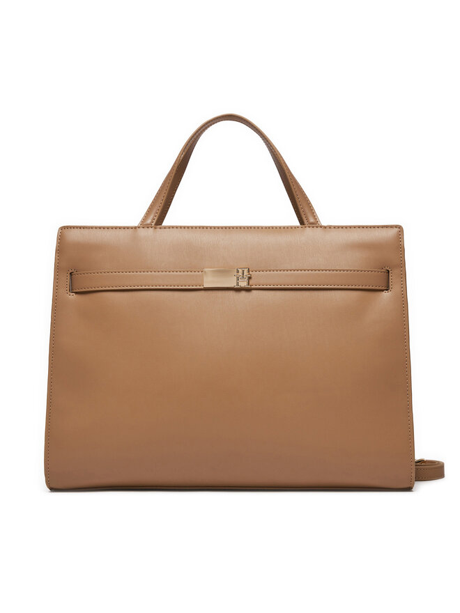 

Сумочка Th Heritage Workbag AW0AW16910 Tommy Hilfiger, коричневый