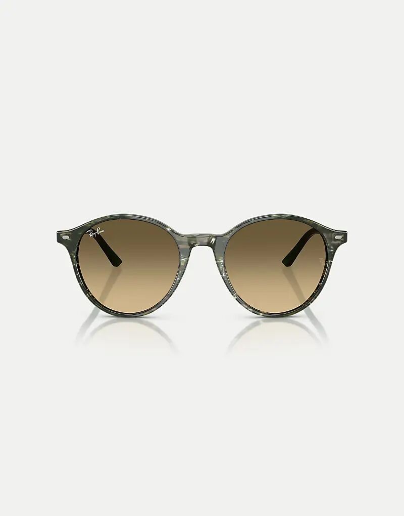 

Солнцезащитные очки Ray-Ban Bernard Phantos с коричневыми линзами в прозрачном оттенке Fantasy Green