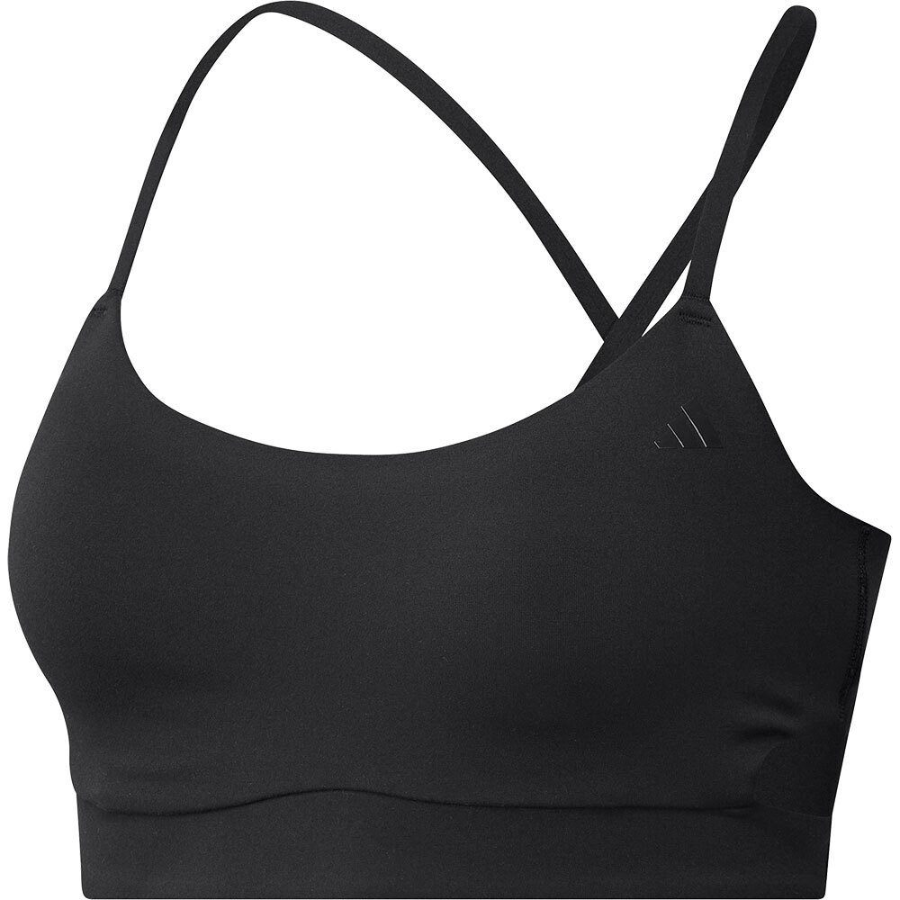

Спортивный топ adidas Yoga St Ls Ll на бретелях, черный