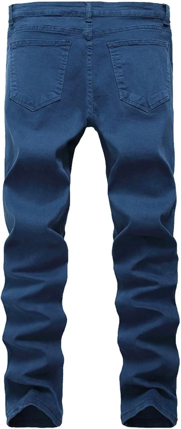 Джинсы, Slim Fit, Royal Blue — фото 3