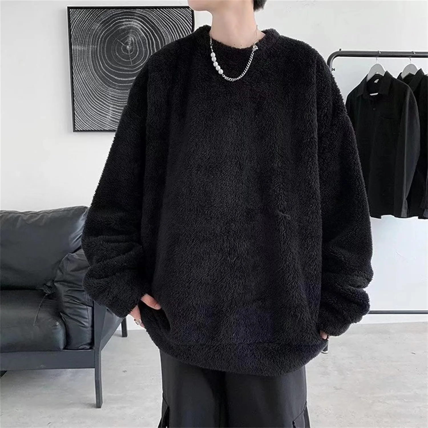 Мужская толстовка Sherpa без капюшона — фото 4