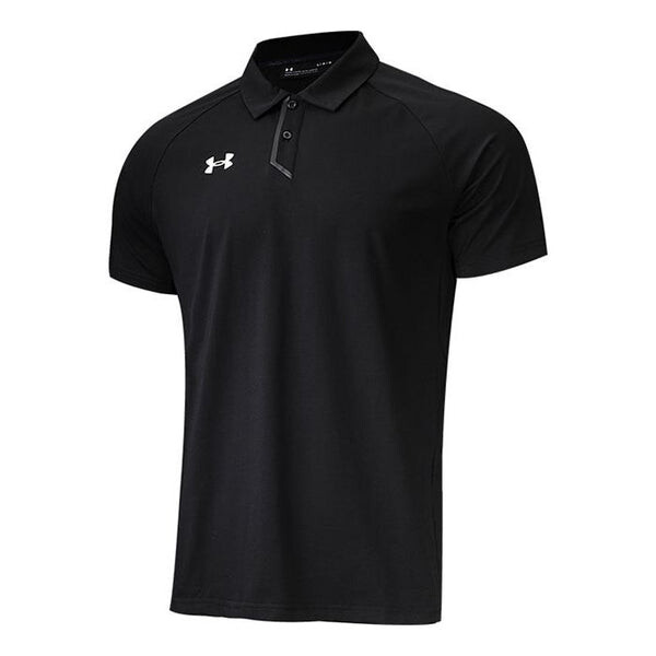 

Футболка polo shirts 'black' Under Armour, черный