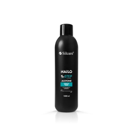 

Ацетон для снятия гибридных лаков 1000мл Silcare, Nailo 1st Step Nail Acetone