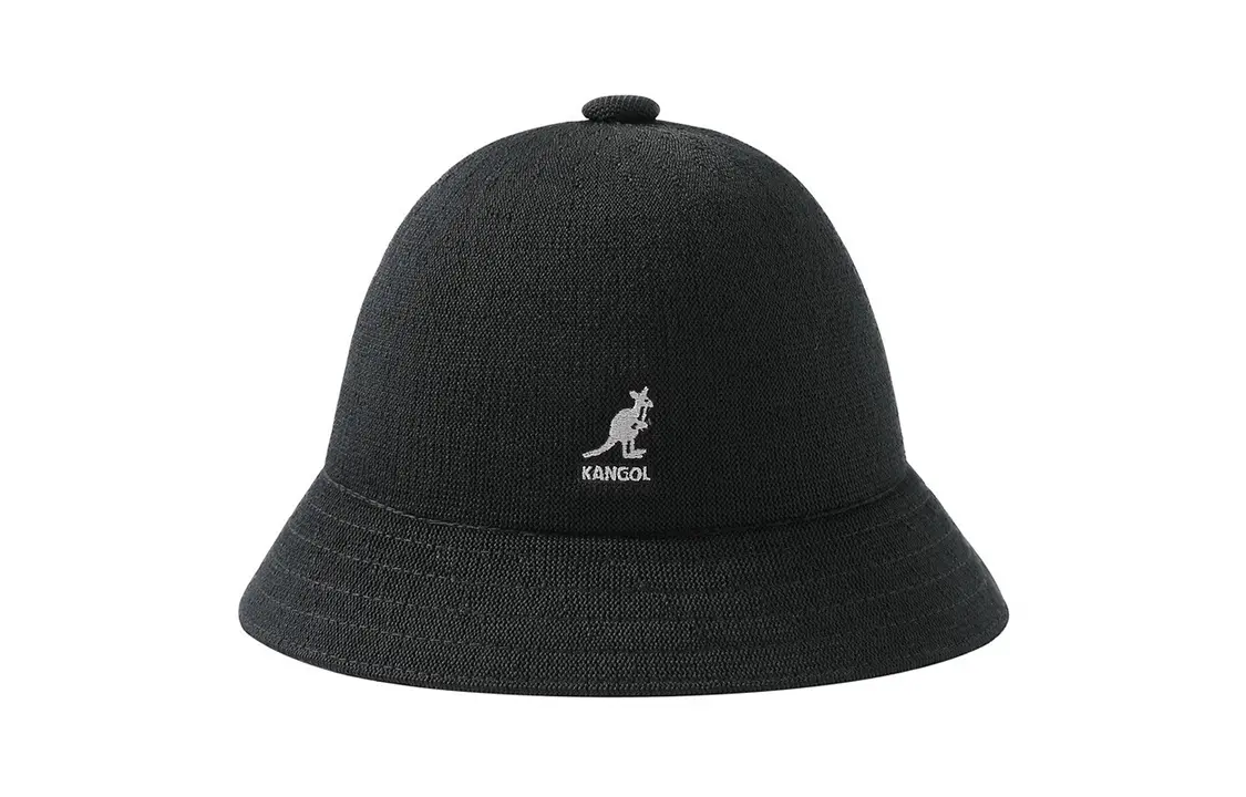 

KANGOL Модакриловая, полиамидная, полиэстеровая шляпа-ведро для женщин, черная