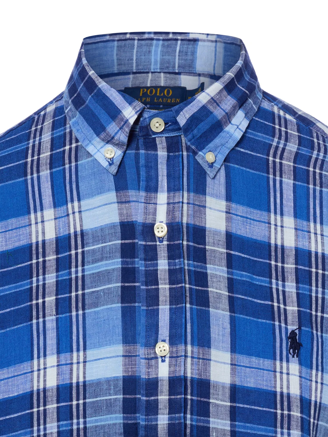 Рубашка на пуговицах стандартного кроя Polo Ralph Lauren, Blue/Marine Blue/Sapphire/Pastel Blue — фото 3