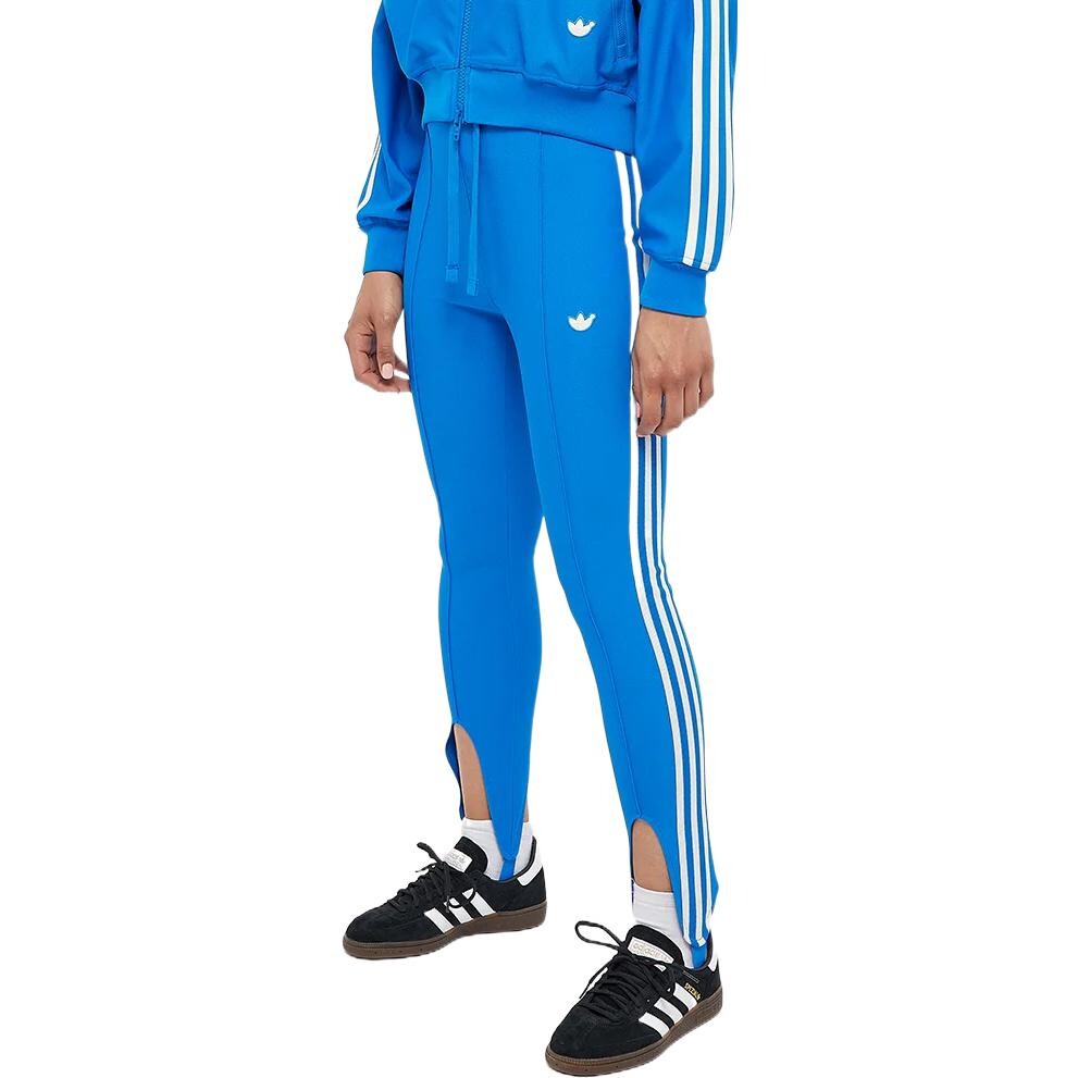 Синий вариант Beckenbauer трикотажные спортивные штаны женские синие Adidas Originals — фото 3