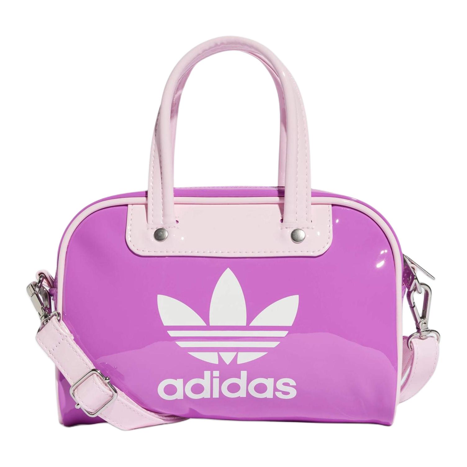 

Adidas Originals Мини-сумка для боулинга Adicolor, фиолетовая, взрывная/белая