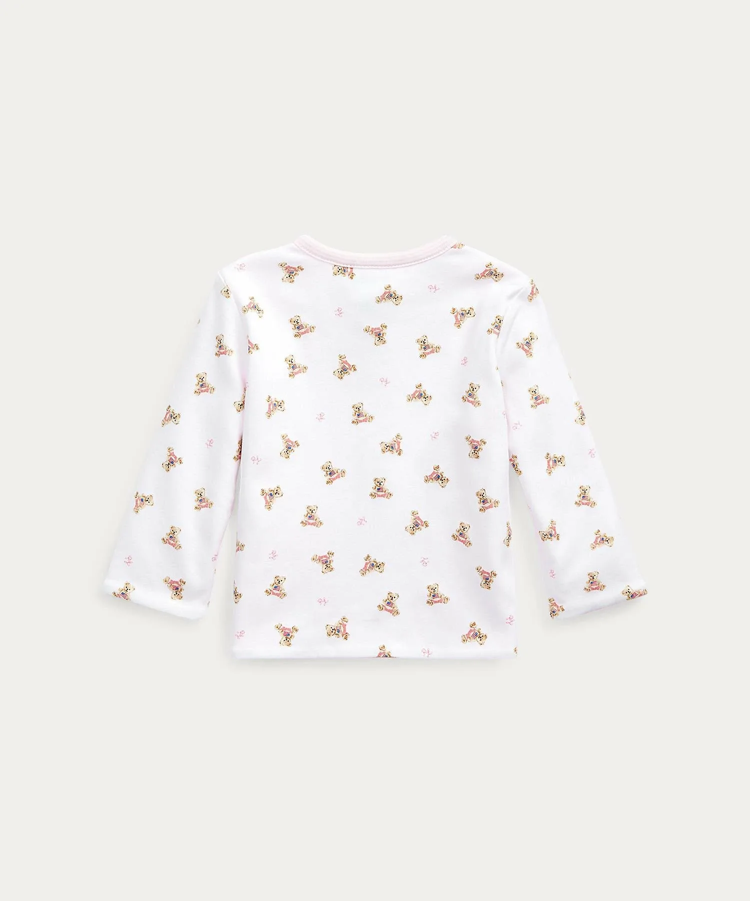 (Детская) Двусторонняя хлопковая куртка Polo Ralph Lauren, цвет 100 White — фото 2